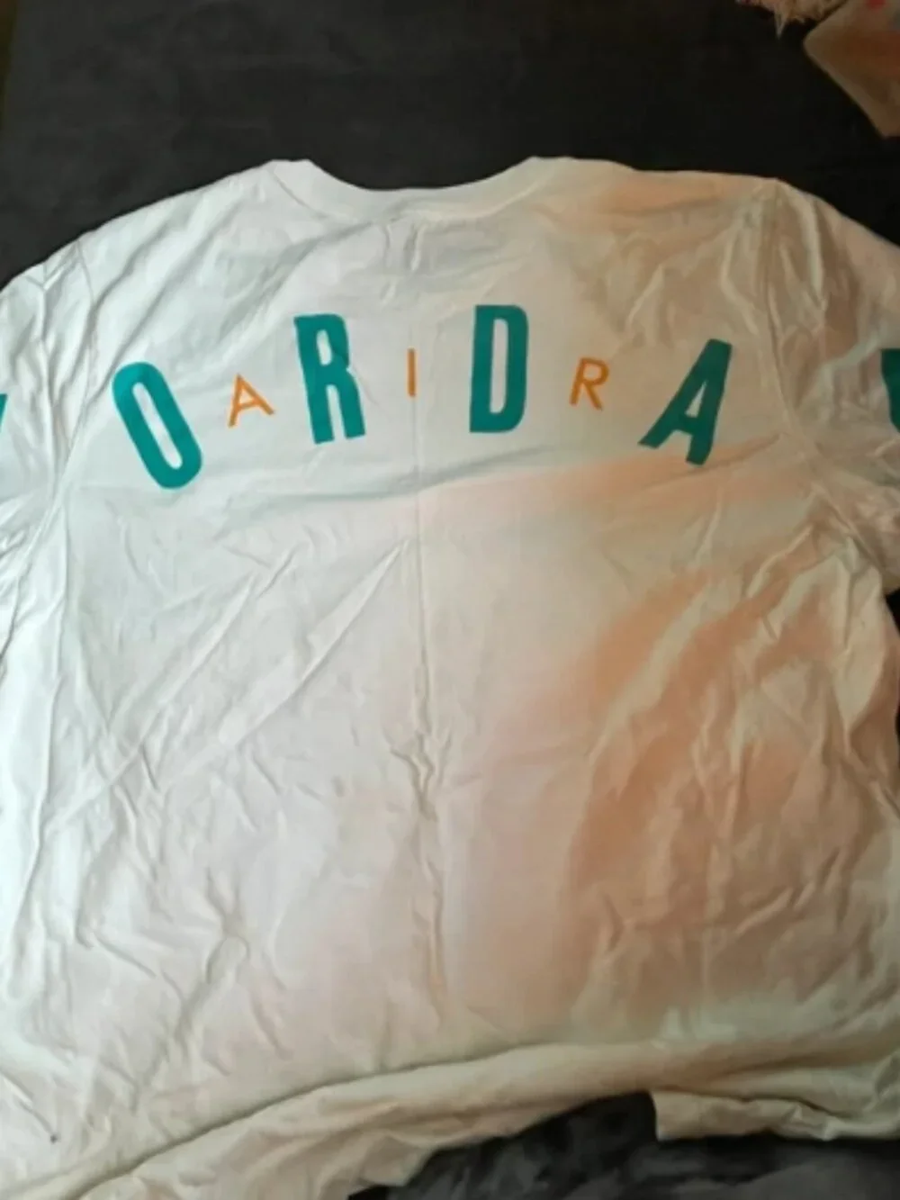 Jordan Air T-Shirt Men AOP Sail/New Emerald/Taxi